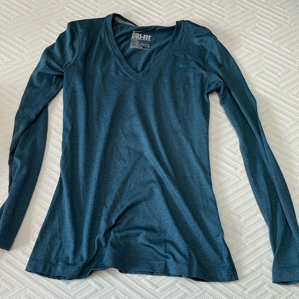 Long sleeve Nike dri fit top